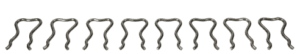 2004.5-2010 LLY/LBZ/LMM Duramax Fuel Injector Leak Rail Retaining Clip (Set of 8)